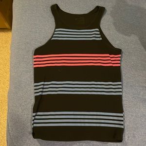 Blue Crown “Miami Nights” stripped tank top